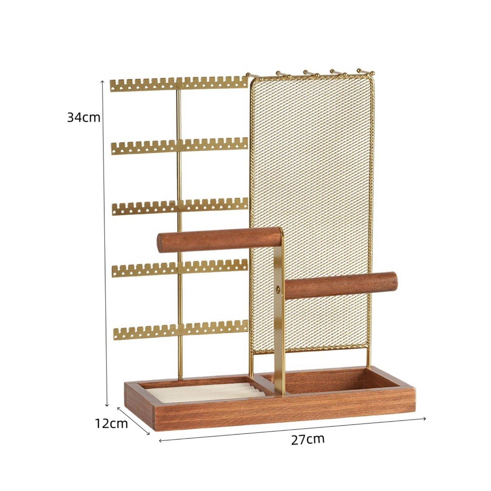 Jewelry Organizer Watches - Mehrstöckiger Schmuckständer-Organizer zur Aufbewahrung von Ohrringen,