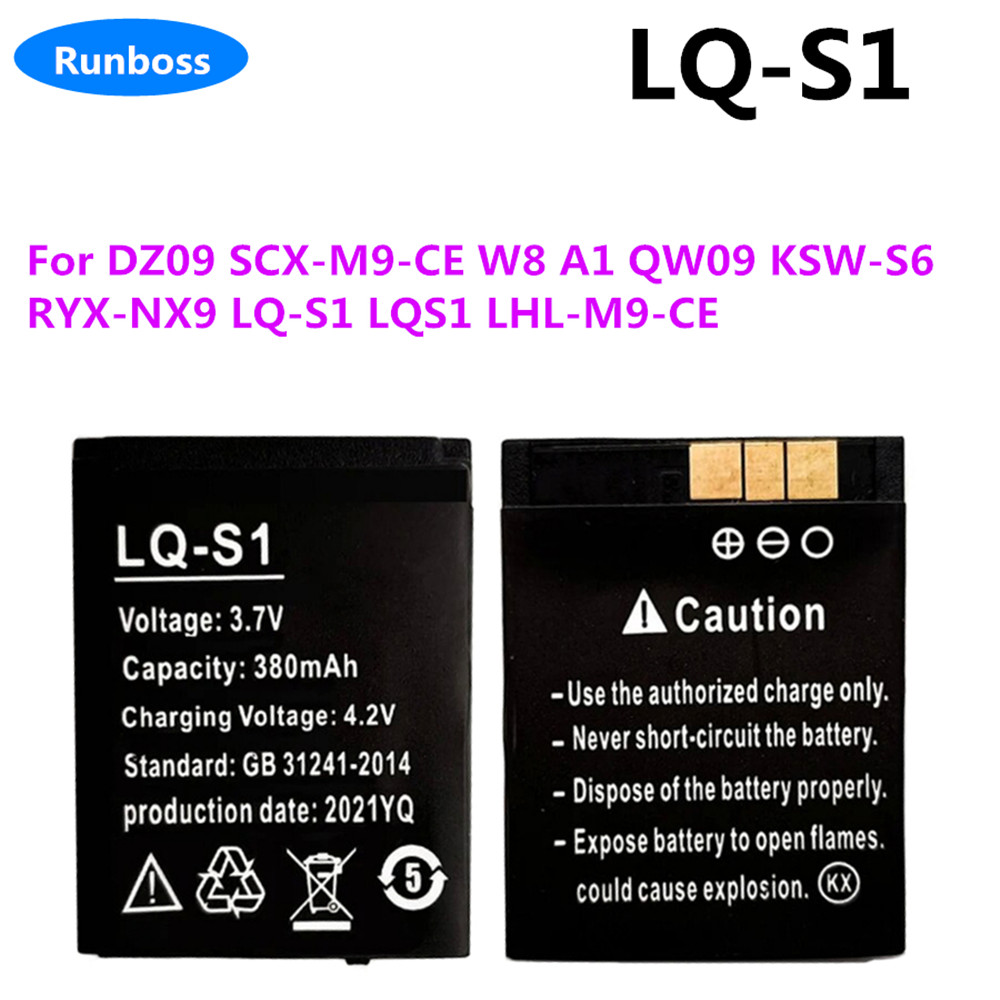 A1 Watches & Jewelry New York Photos - LQ-S1 LQS1 RYX-NX9 YQ-NX9 Smartwatch-Akku 380mA