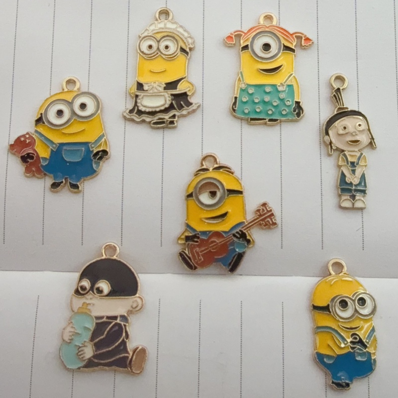 Drop Earrings - 10 Stück Cartoon-Anhänger aus Legierung mit