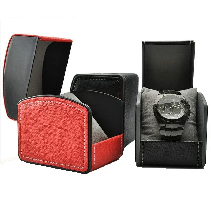 Vintage Jewelry Watches Women - Tragbare Uhrenbox, PU-Leder, Uhrengehäuse, Organizer, Aufbewahrungshalter