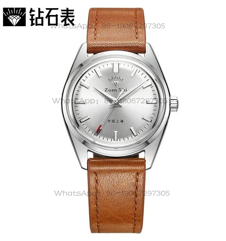 Leather Bracelet - Magic City Watch Shanghai Diamond Markenuhr,