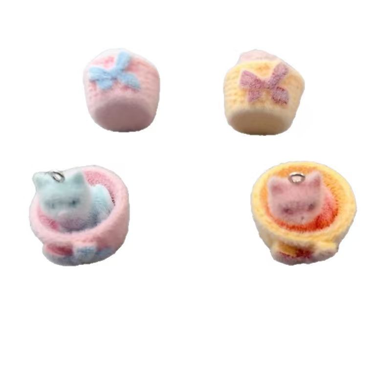 4 Stück 3D-Plüsch-Katzenanhäng – Drop Earrings Bewertung und Preis