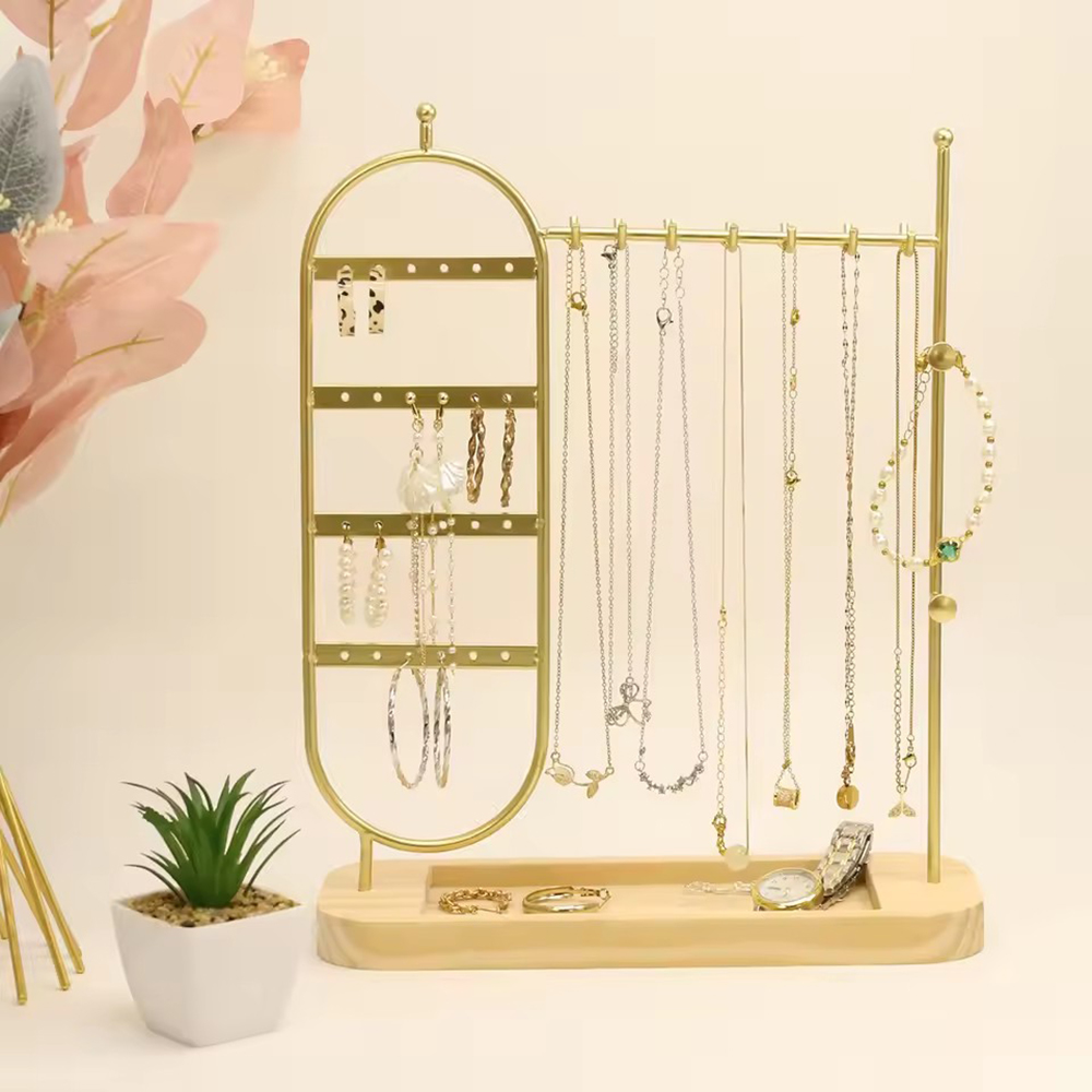 1, Desktop-Schmuckständer mit  – Jewelry And Watches Stores Bewertung und Preis