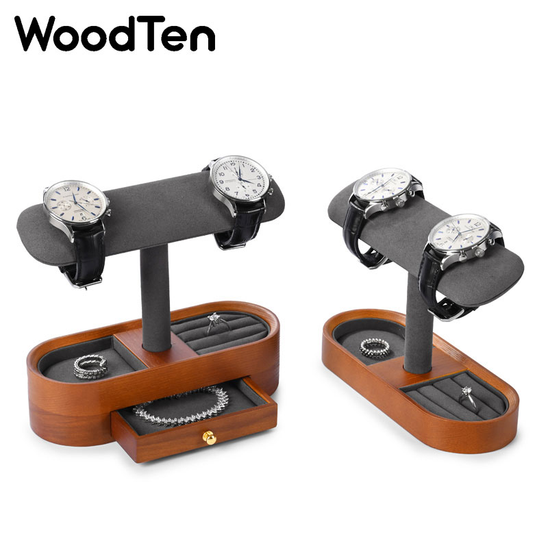 WoodTen Uhrenständer mit Schub – Jewelry Organizer Watches Bewertung und Preis
