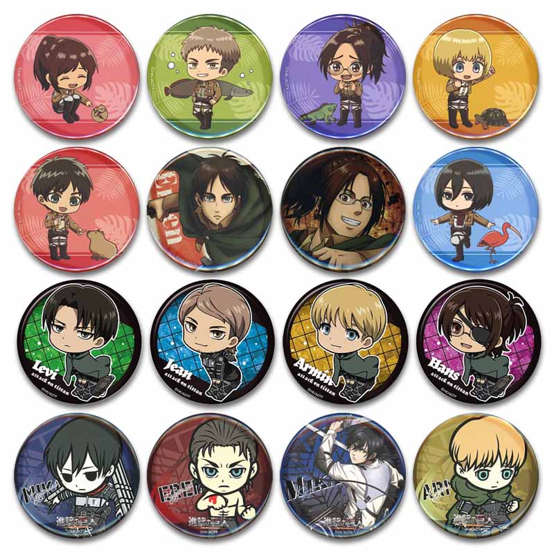 Attack on Titan Lapel Pins Cre – Levi Jewelry & Watches Inc Bewertung und Preis