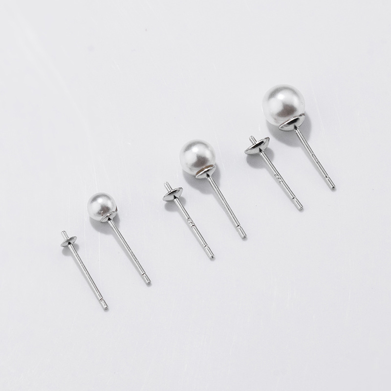 S925 Sterling Silber Ohrringe  – Pearl Stud Earrings Bewertung und Preis