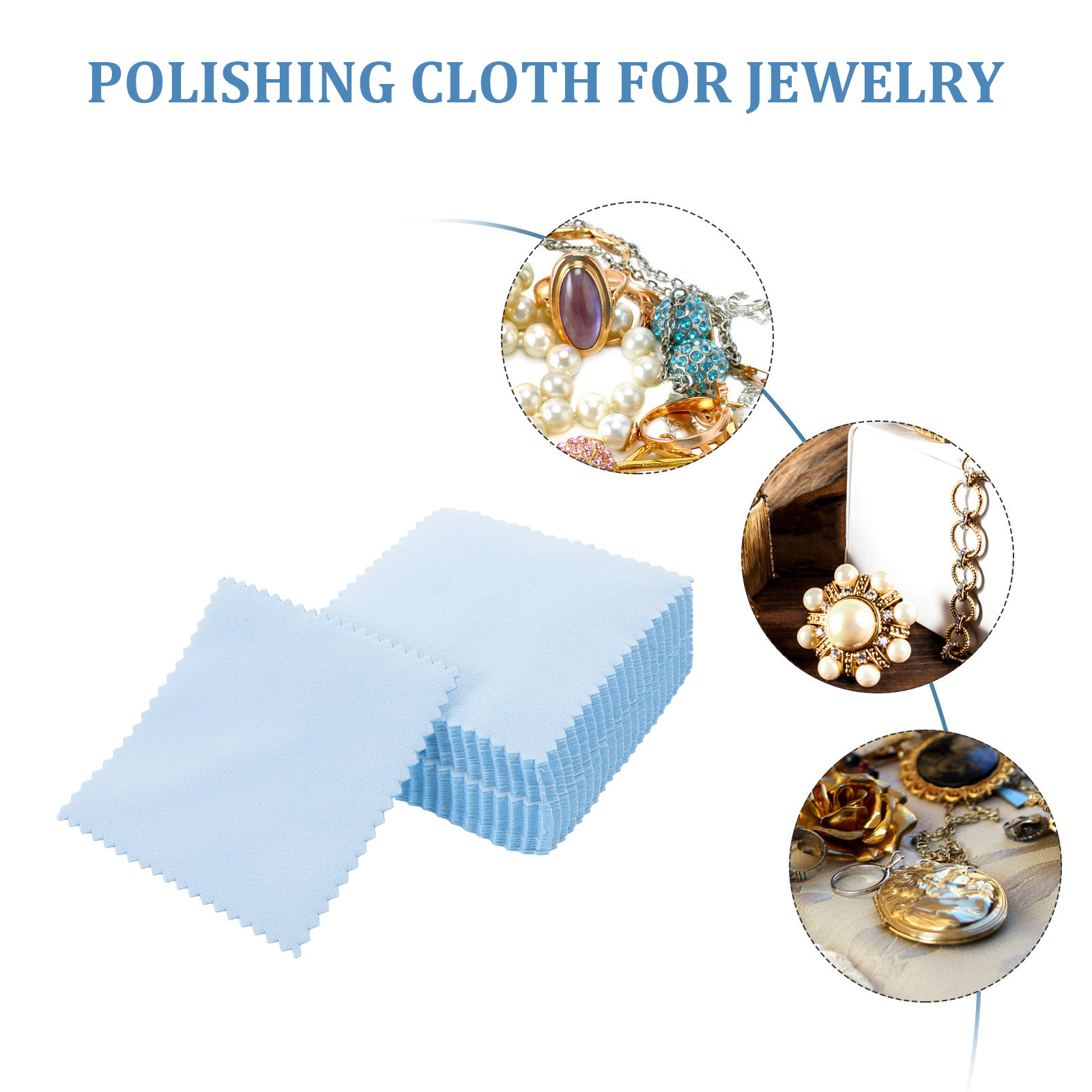 2 Stück Silber-Poliertuch 8x8c – Jewelry Watches & Accessories Bewertung und Preis