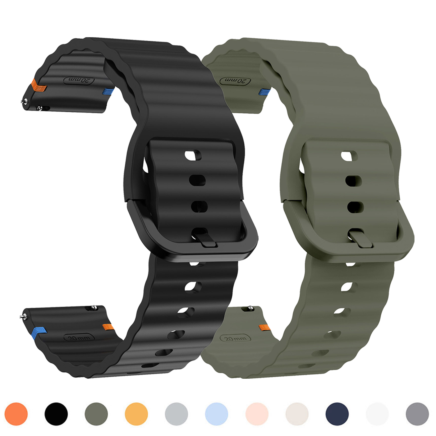 22mm Silikon Armband Für Xiaom – A1 Watches & Jewelry New York Photos Bewertung und Preis