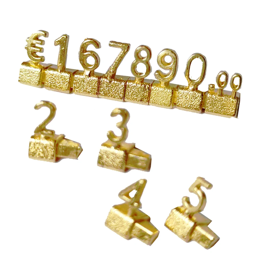 Gold 3D kombinierter Preisschi – Jewelry And Watches Stores Bewertung und Preis