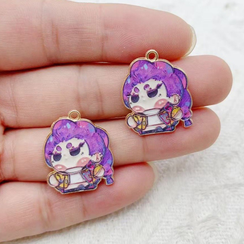10 Stück Cartoon-Anime-Anhänge – Drop Earrings Bewertung und Preis