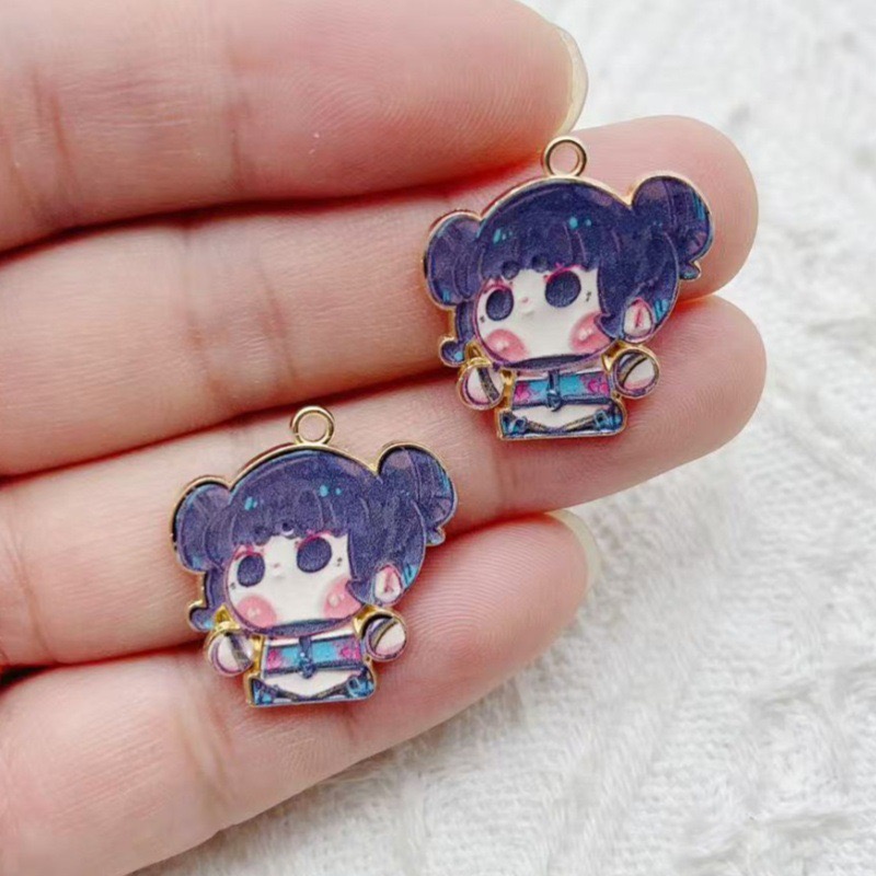 10 Stück Cartoon-Anime-Anhänge – Drop Earrings Bewertung und Preis
