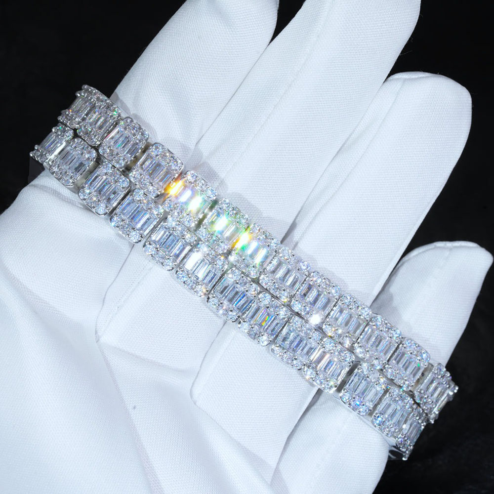 NY 8mm Cluster Tennis Armband  – Tennis Bracelet Cubic Bewertung und Preis