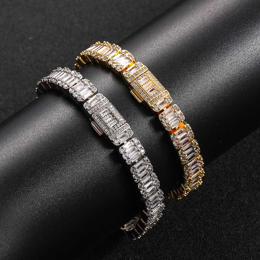 NY 8mm Cluster Tennis Armband  – Tennis Bracelet Cubic Bewertung und Preis