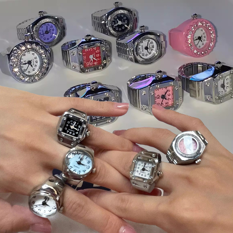Vintage Silber Mini Punk Uhren – Vintage Jewelry Watches Women Bewertung und Preis