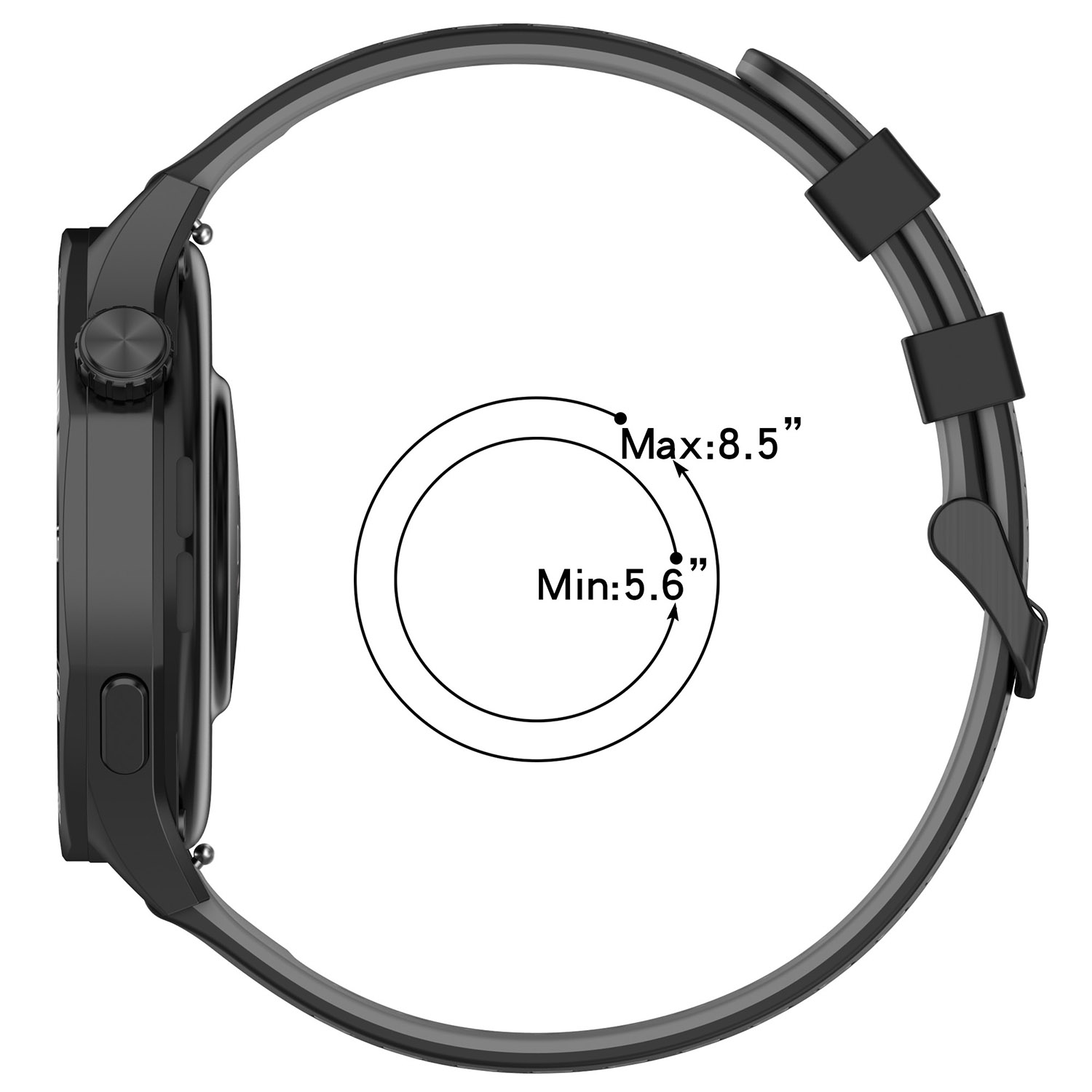 22mm Sport Silikon Armband Für – A1 Watches & Jewelry New York Photos Bewertung und Preis