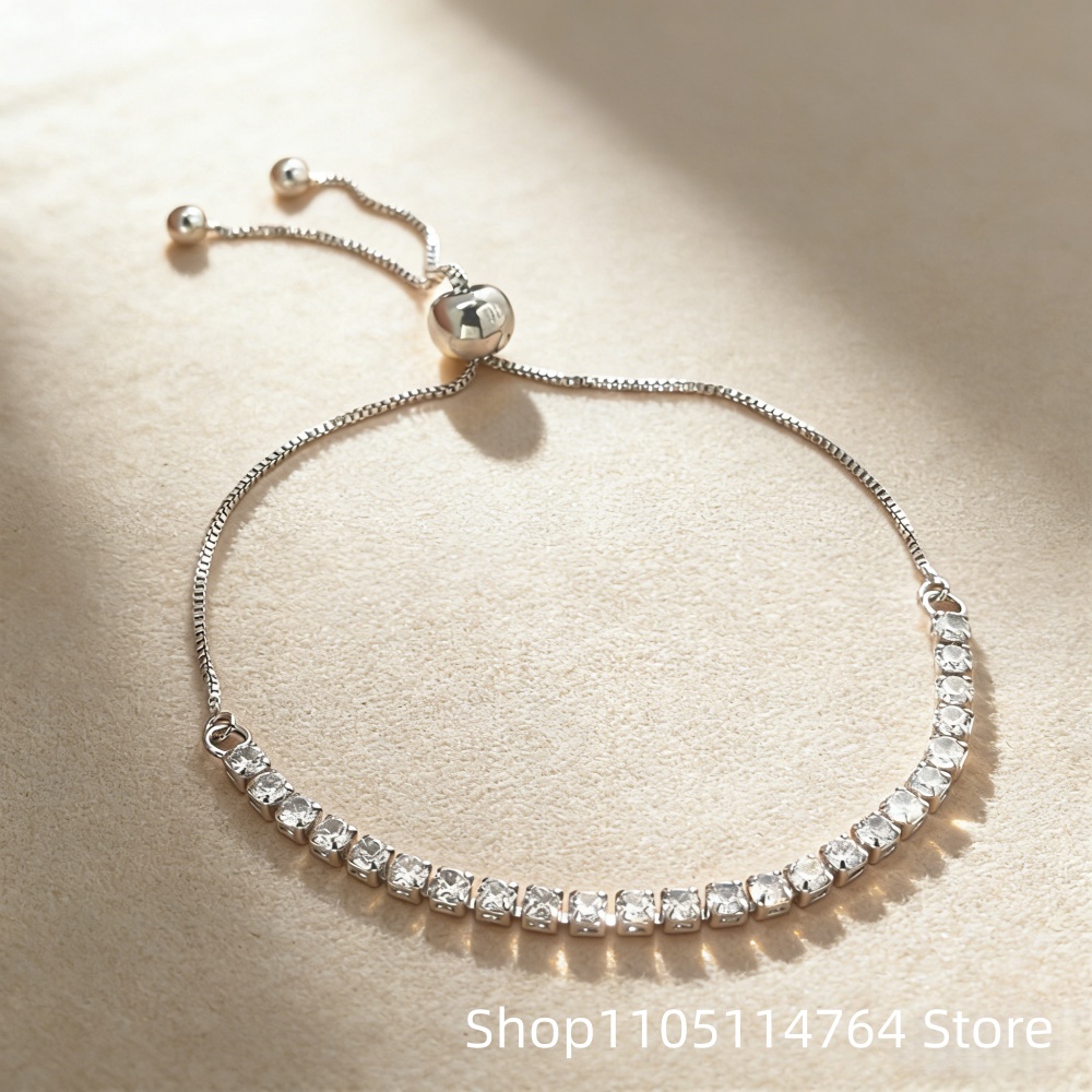Verstellbares Tennisarmband au – Tennis Bracelet Cubic Bewertung und Preis