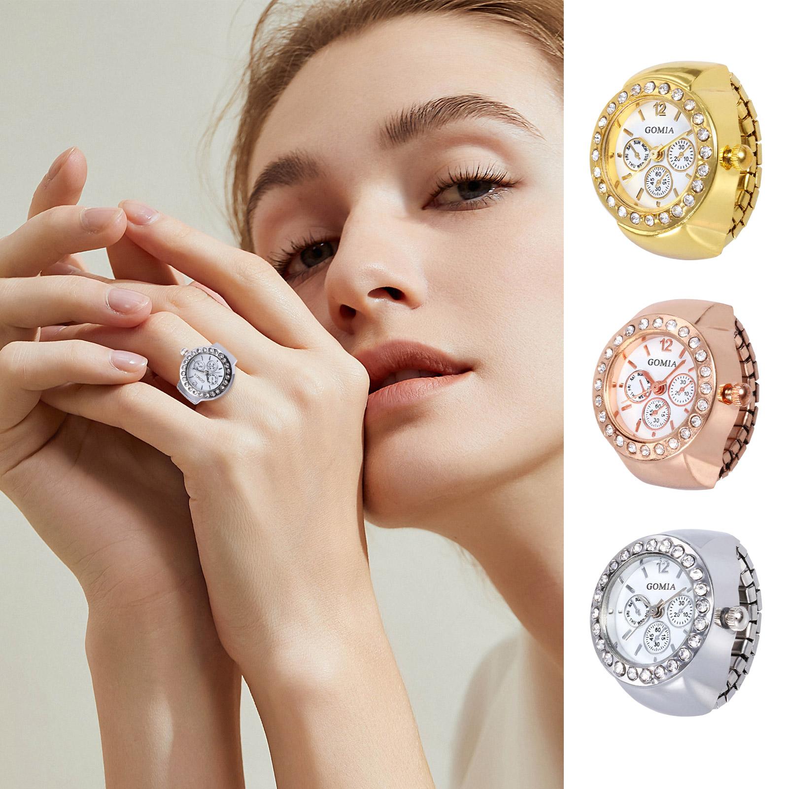 Ringuhren für Damen, Vintage-Q – Vintage Jewelry Watches Women Bewertung und Preis
