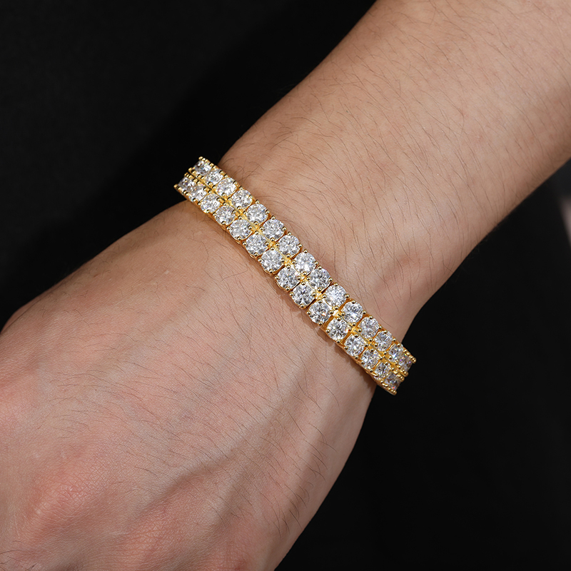 TUHE Unisex Iced-Out Moissanit – Tennis Bracelet Cubic Bewertung und Preis