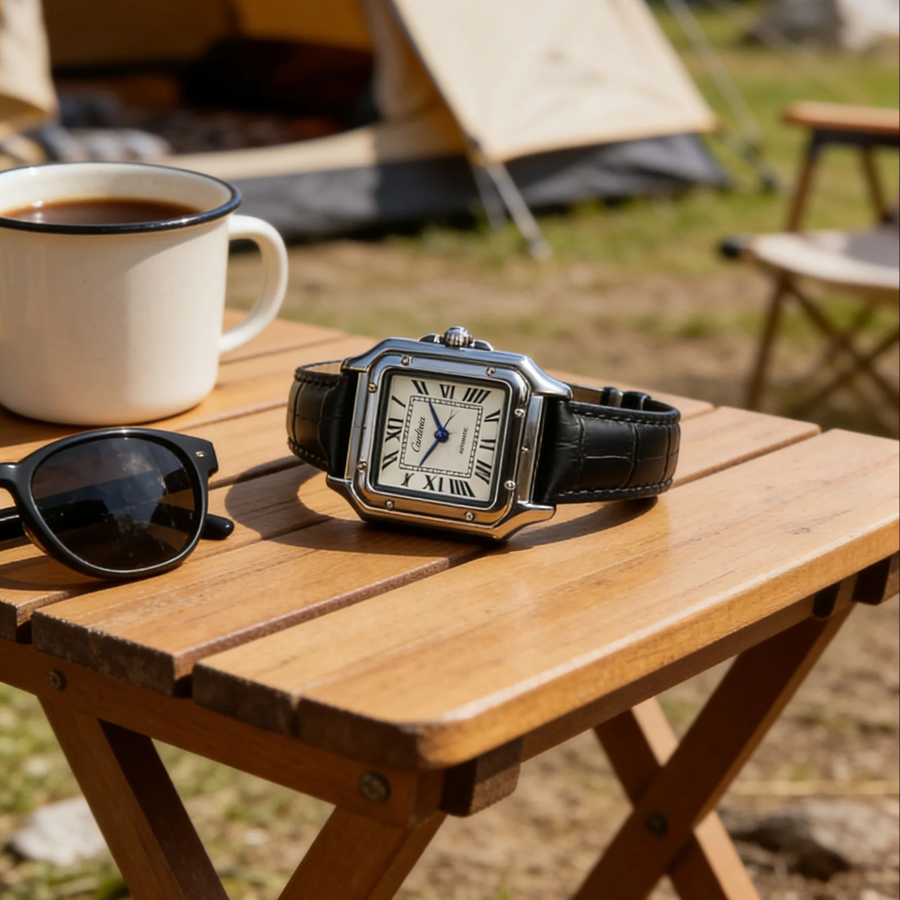 Retro-Quarzuhr für Damen mit q – Cartier Watch Tank Bewertung und Preis
