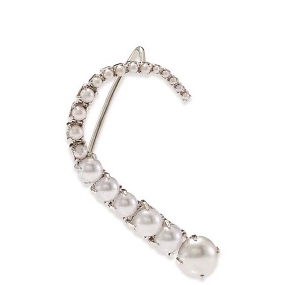 Stone fans Perle Ohr clips ohn – Pearl Stud Earrings Bewertung und Preis