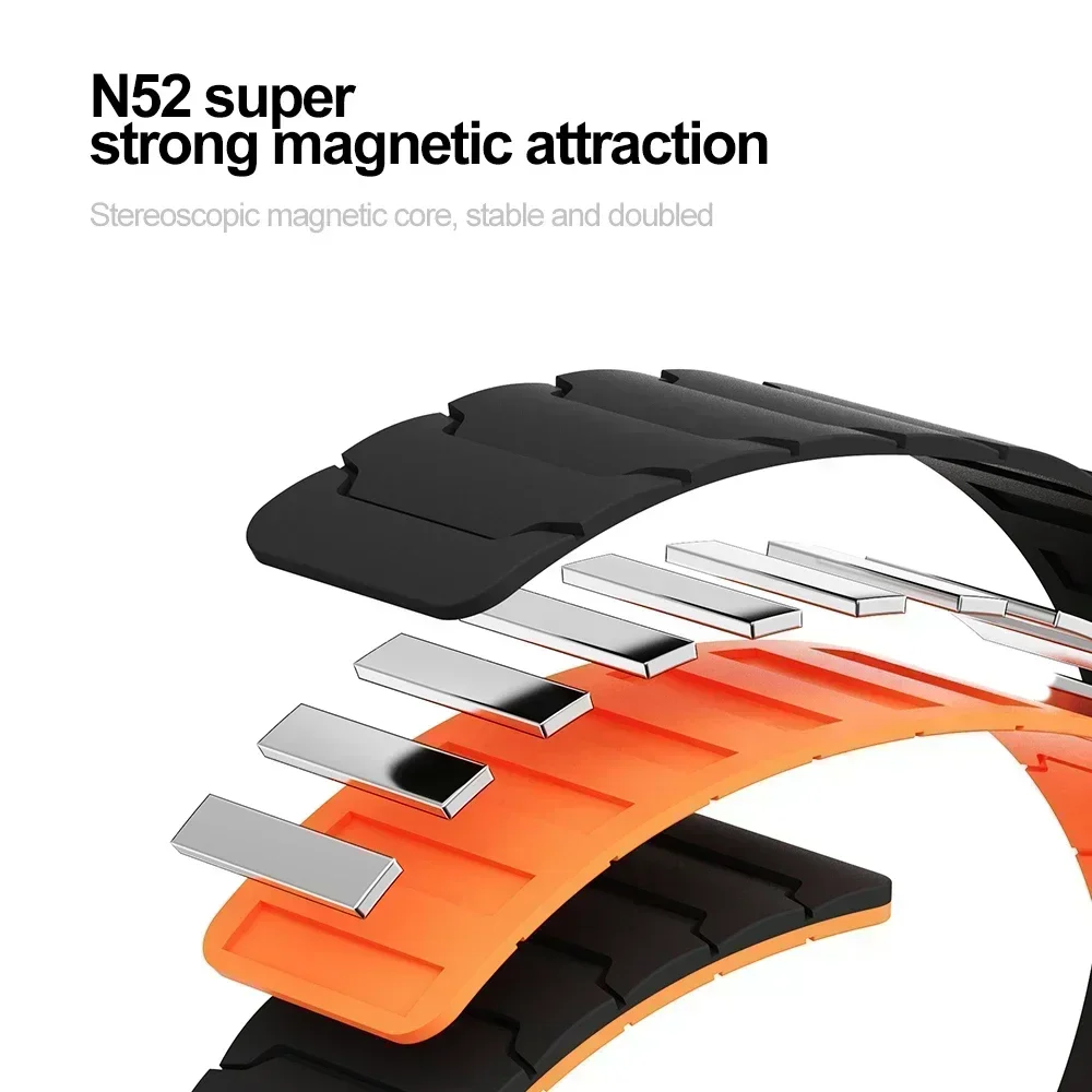 22mm Sport Magnetische Silikon – A1 Watches & Jewelry New York Photos Bewertung und Preis