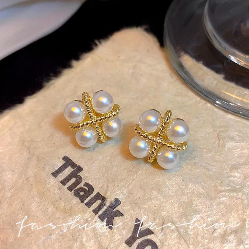 925 Silber Nadel Koreanische M – Pearl Stud Earrings Bewertung und Preis