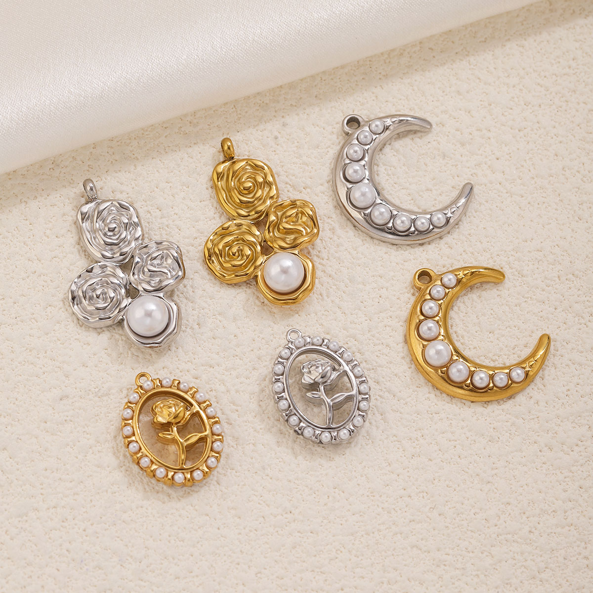 5 Stück Edelstahl 18K vergolde – Pearl Stud Earrings Bewertung und Preis
