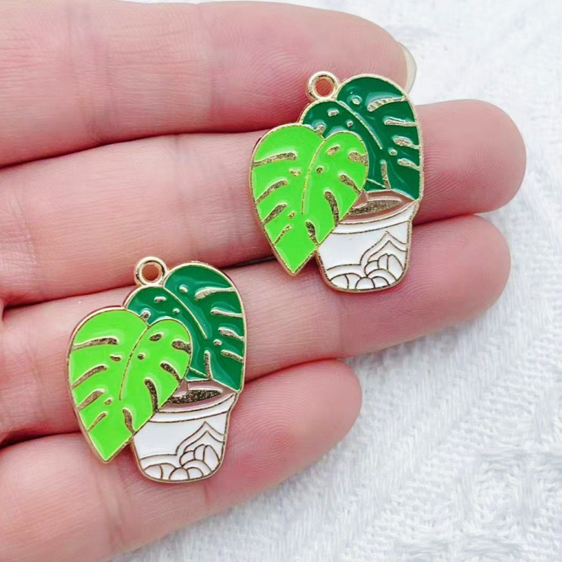 10 Stück Kaktus-Pflanzen-Öltro – Drop Earrings Bewertung und Preis
