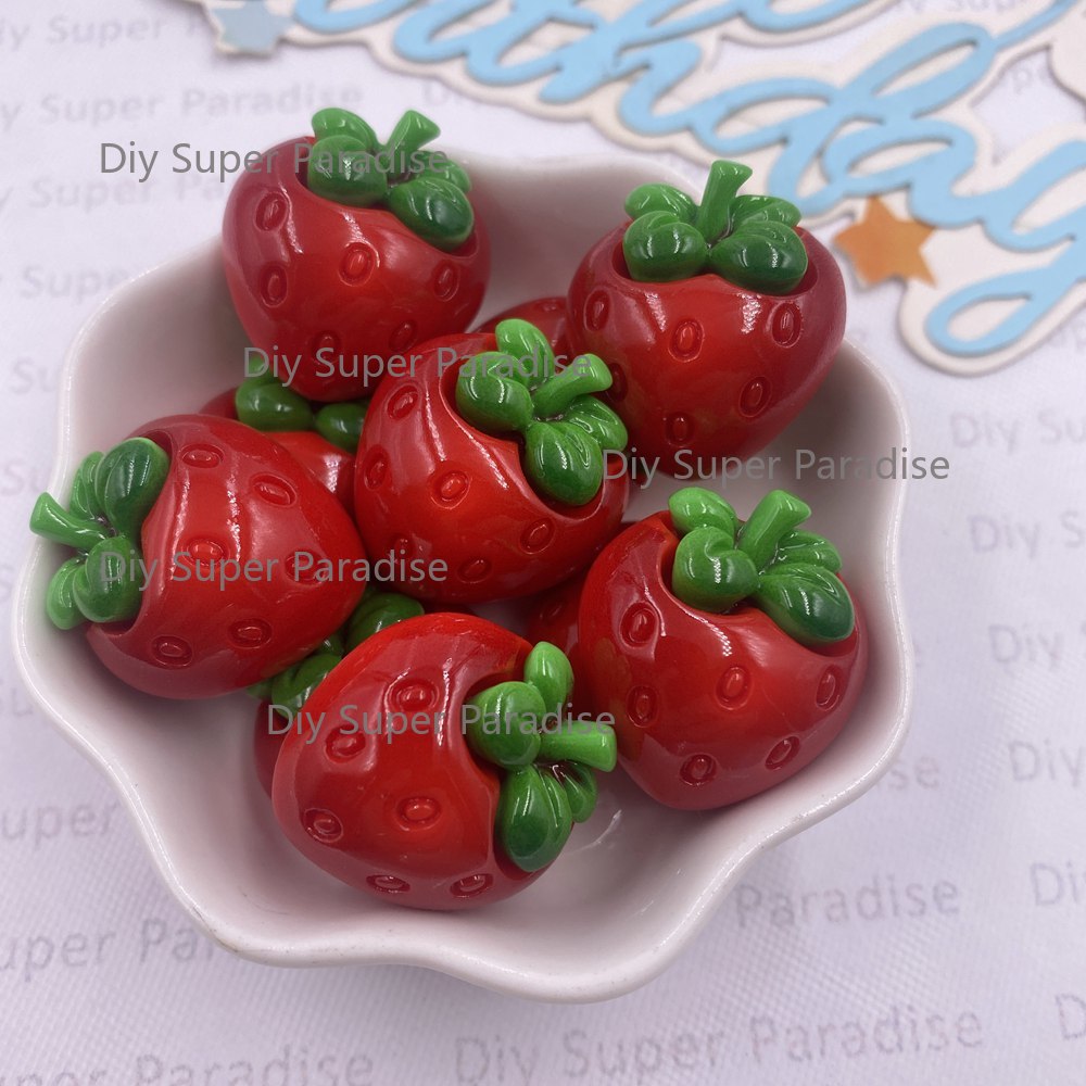 8PCS Resin Kawaii Colorful Red – Paradise Jewelry & Watches Llc Miami Photos Bewertung und Preis