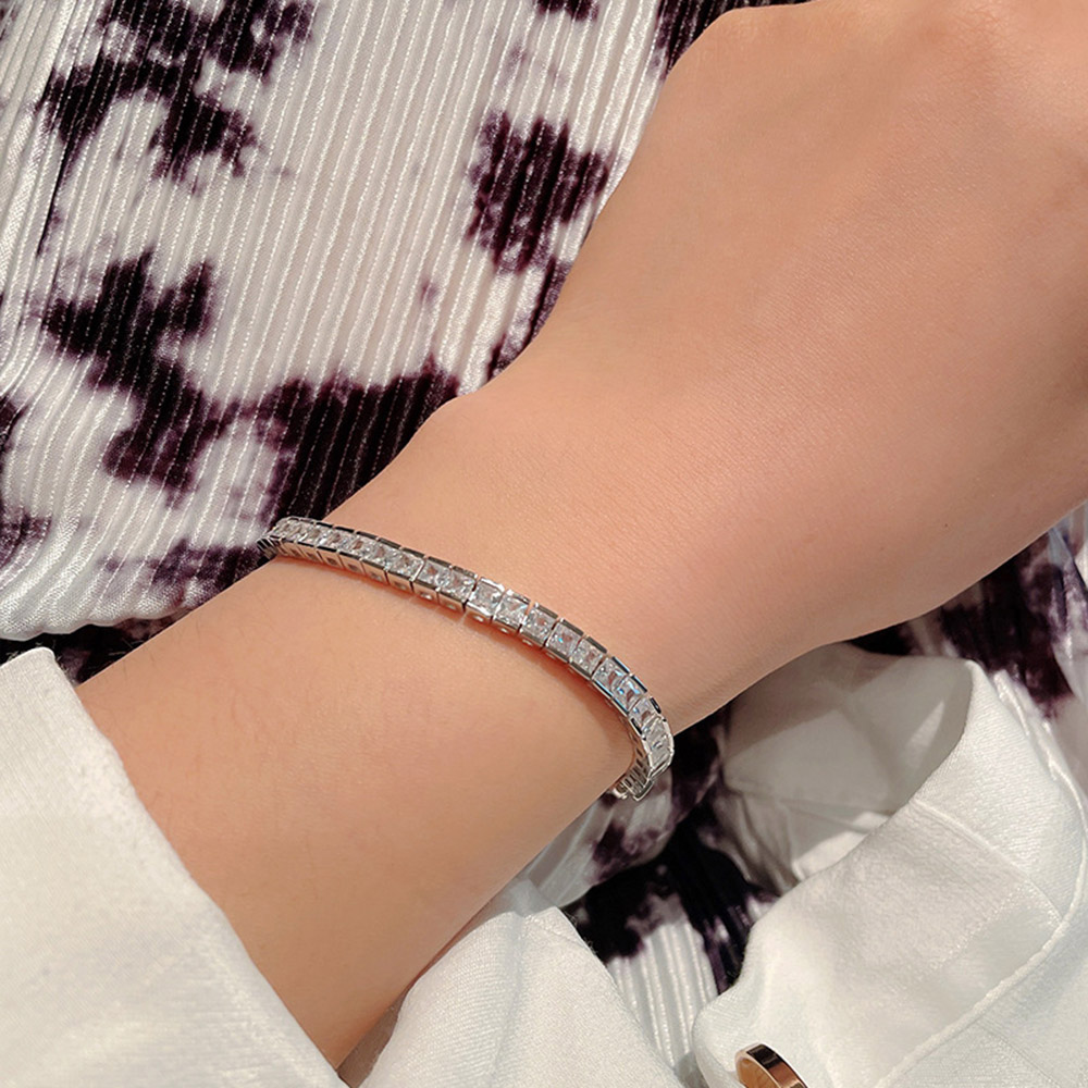 YLMyself Tennis-Armband aus 92 – Tennis Bracelet Cubic Bewertung und Preis
