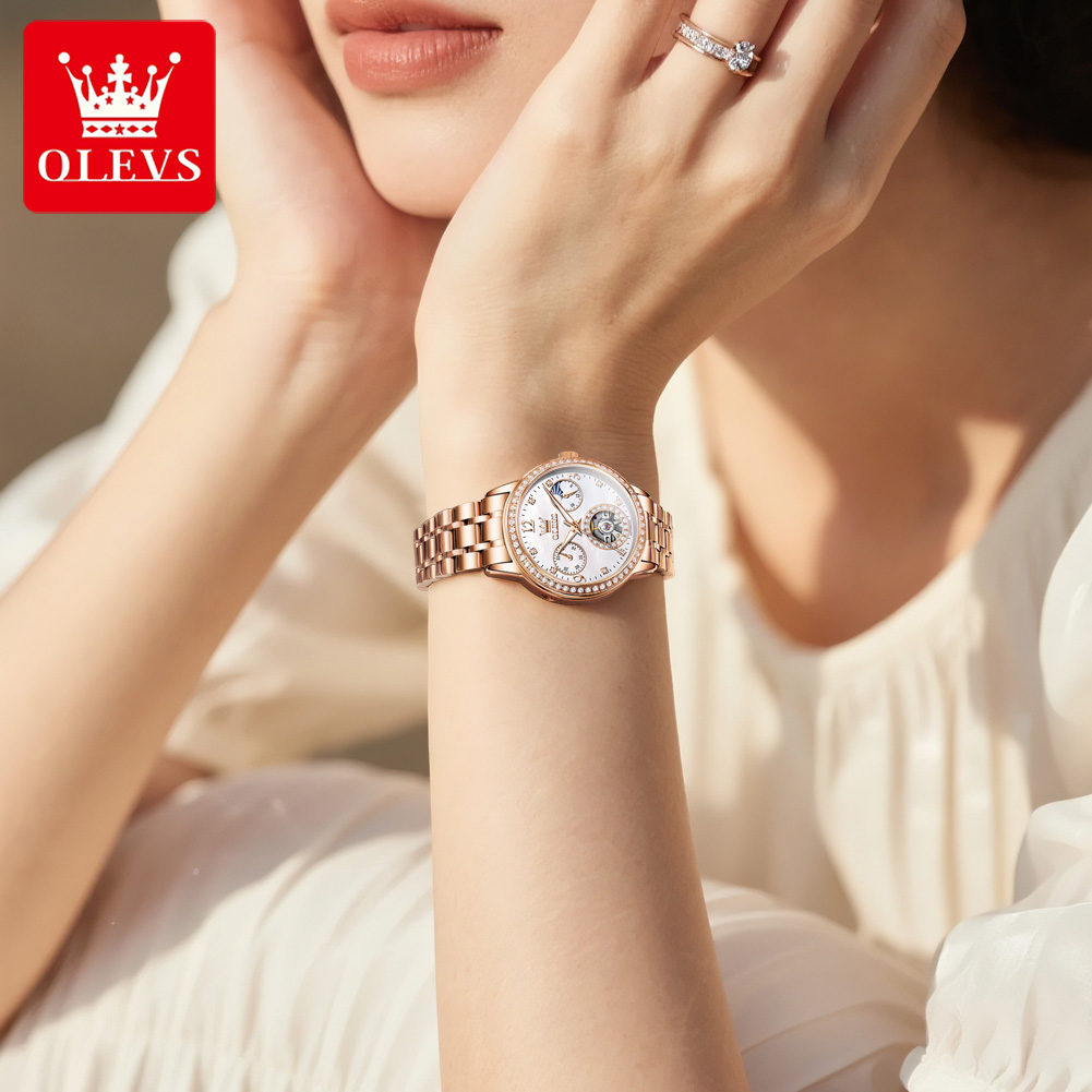 OLEVS Damenuhren, Top-Marke, l – Leather Bracelet Bewertung und Preis