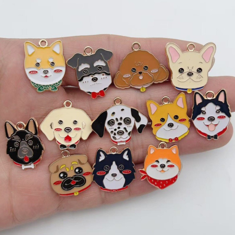 12 Stück Cartoon-Haustier-Anhä – Drop Earrings Bewertung und Preis