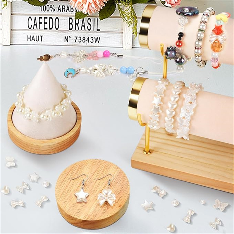 20 teile/beutel Acryl Band Bog – Pearl Stud Earrings Bewertung und Preis