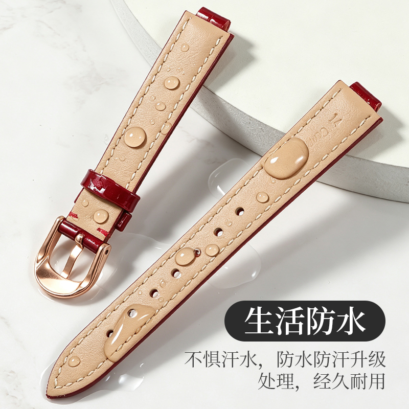 Glänzendes Gebogenes Echtleder – Cartier Watch Ballon Bleu Bewertung und Preis
